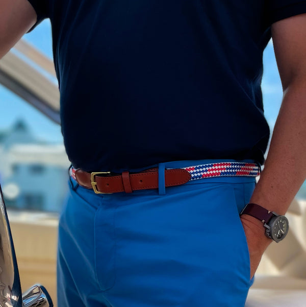 Marlin Nautical Rope Belt - Montauk Outfitters